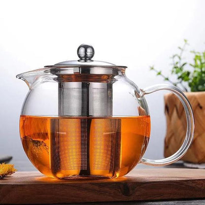 Glass Tea Pot (650ml, 950ml, 1300ml)